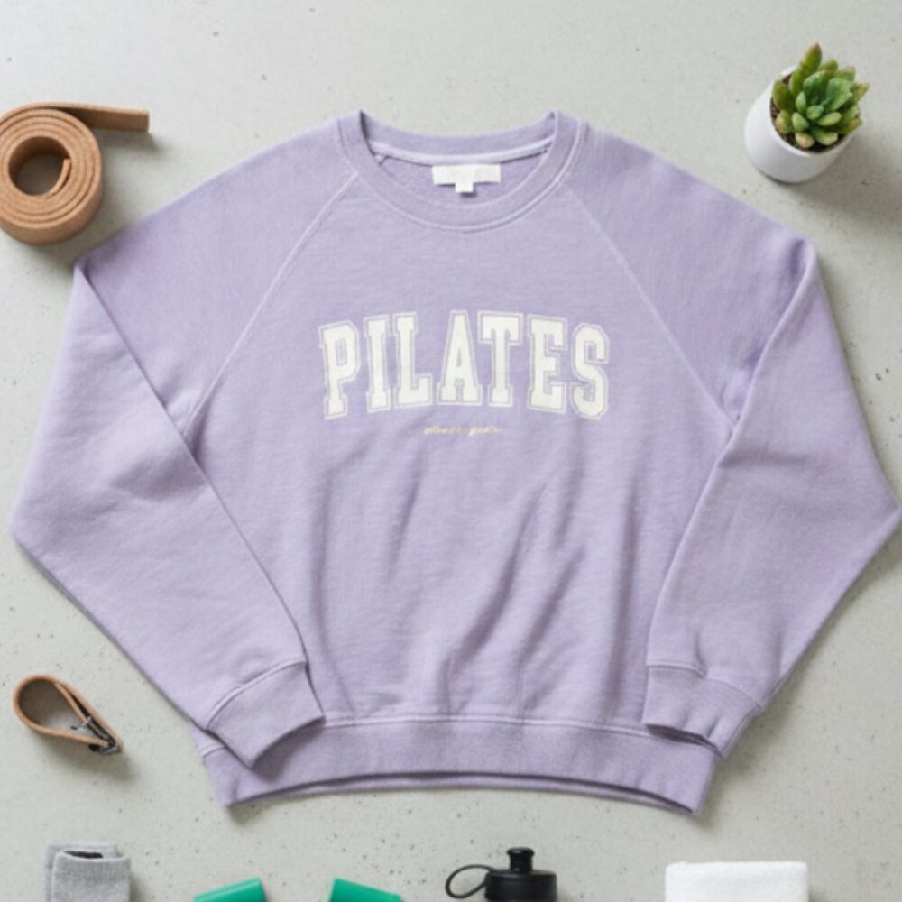 Spiritual Gangster Pilates Bridget Raglan Sweatshirt